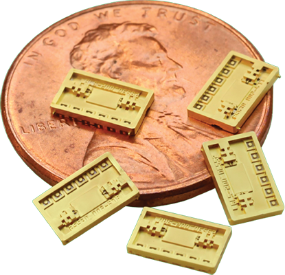 PolyStrata mmWave Packages on penny